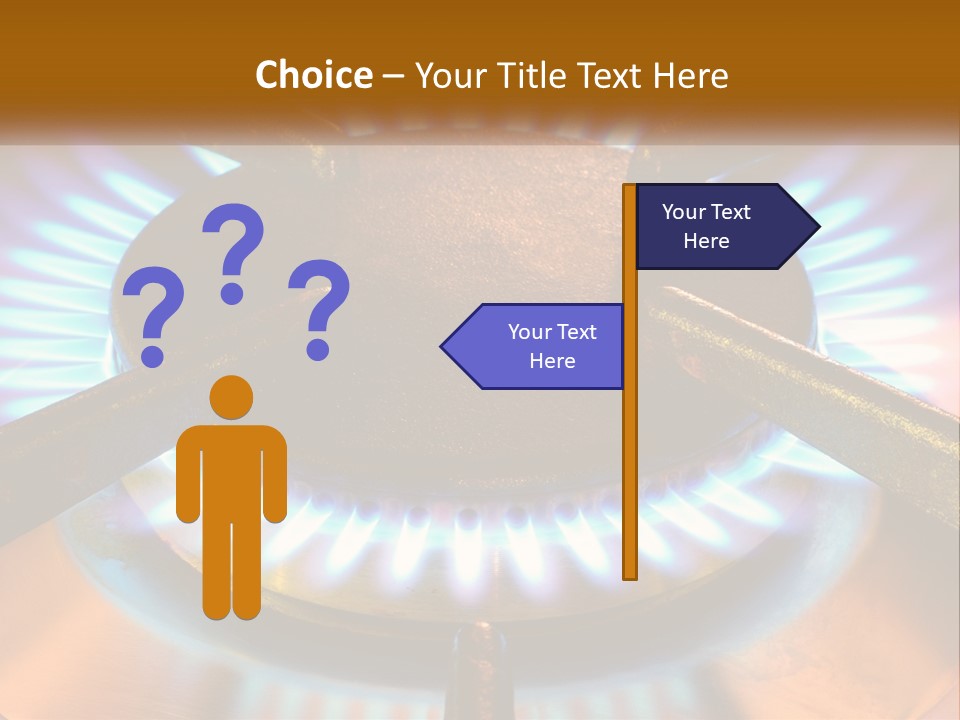 Burner Macro Cook PowerPoint Template