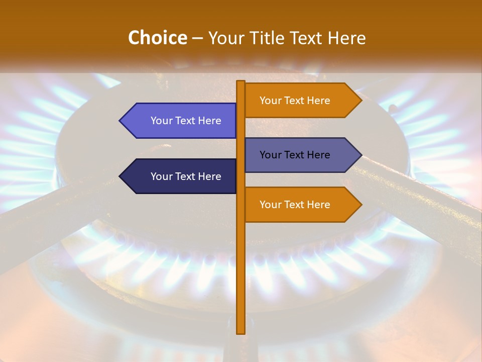Burner Macro Cook PowerPoint Template