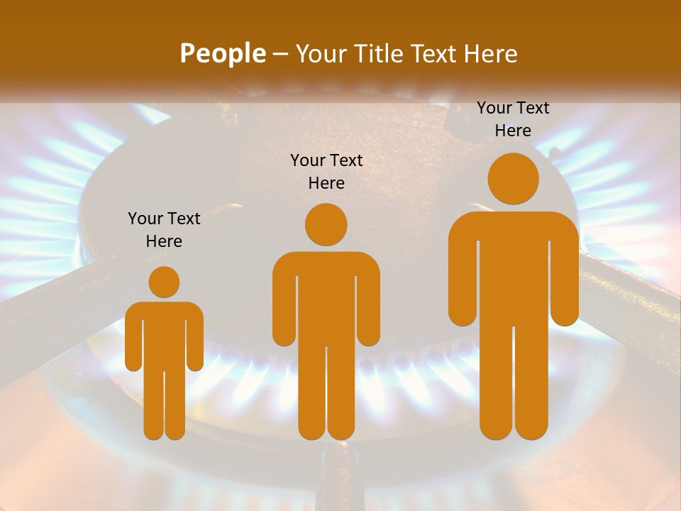 Burner Macro Cook PowerPoint Template