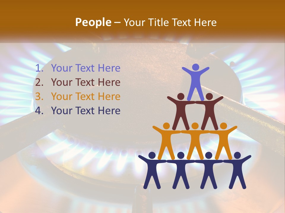 Burner Macro Cook PowerPoint Template