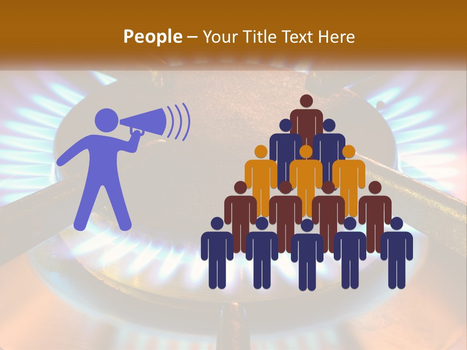 Burner Macro Cook PowerPoint Template