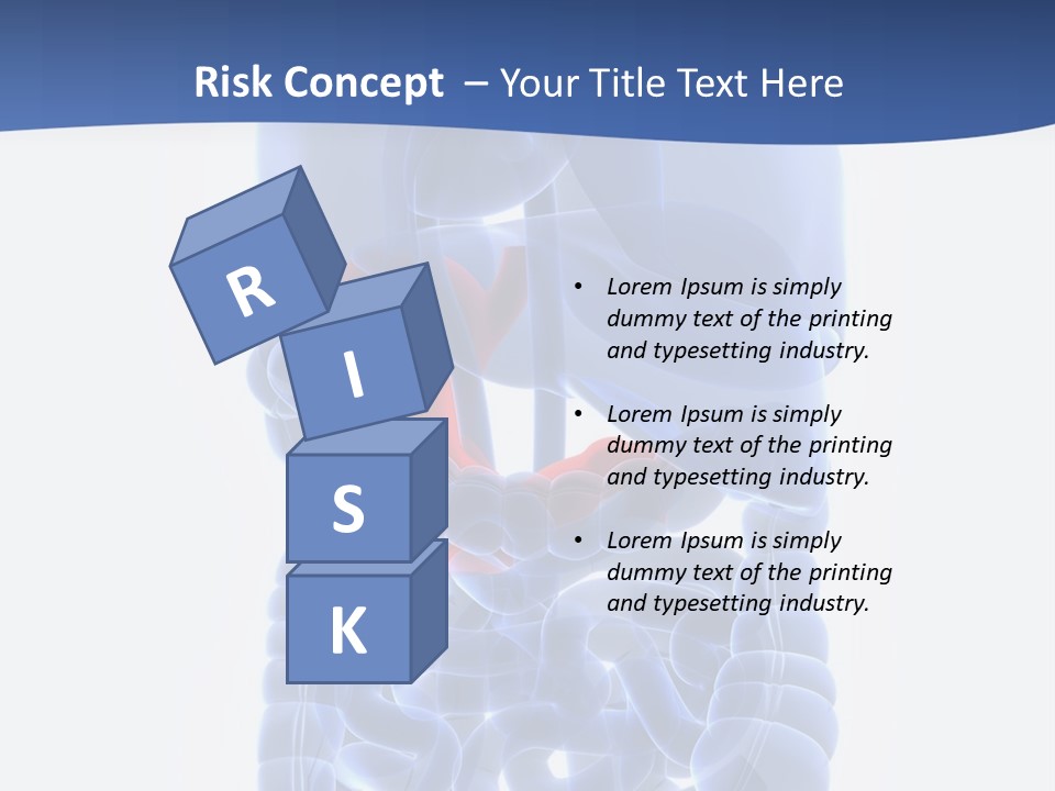 Stomach Body Internal PowerPoint Template