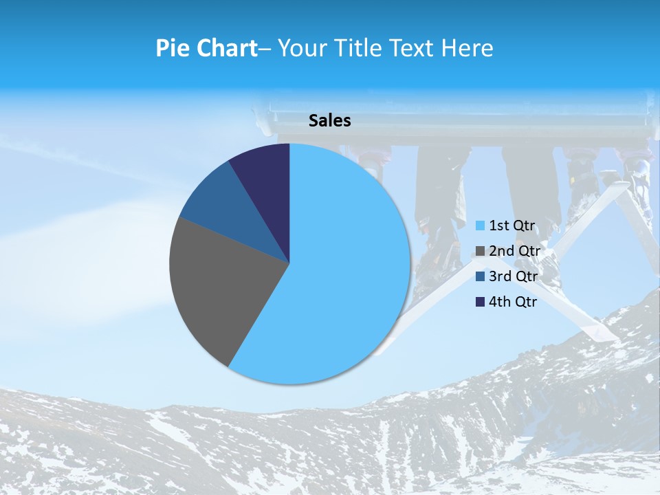 Speed Snow Competition PowerPoint Template
