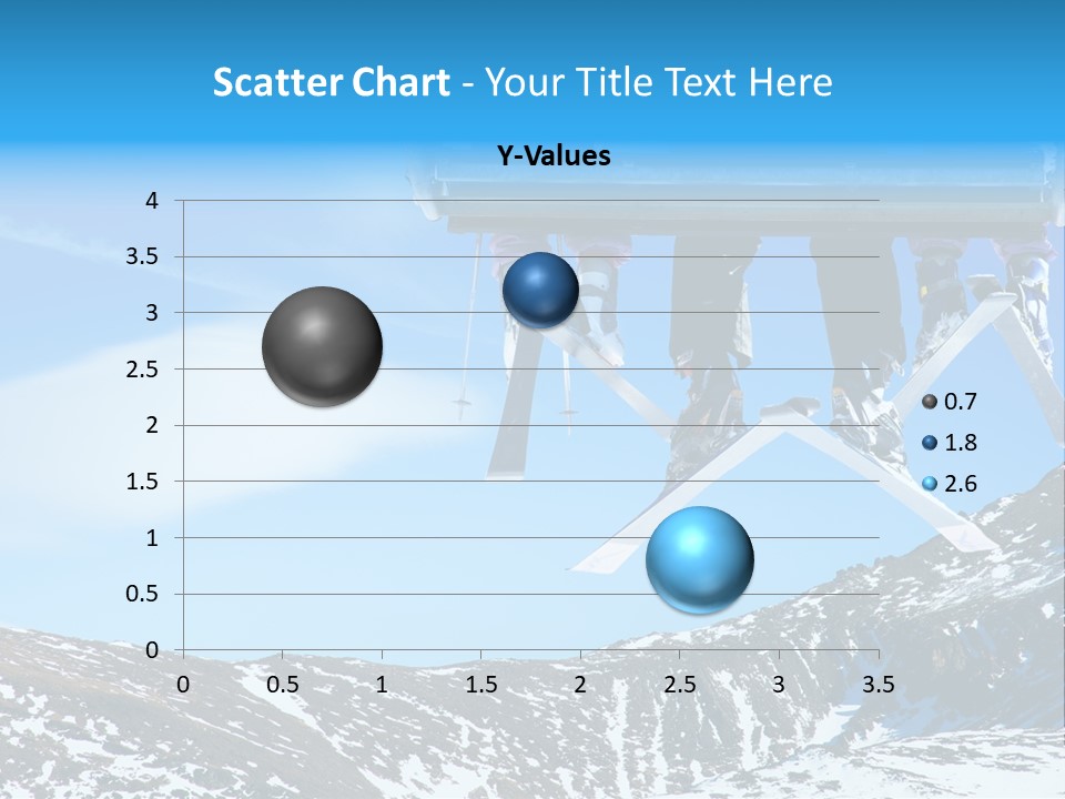 Speed Snow Competition PowerPoint Template