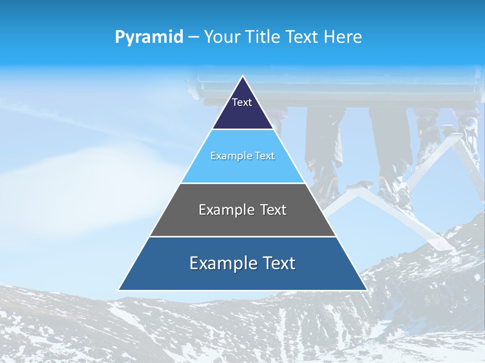 Speed Snow Competition PowerPoint Template