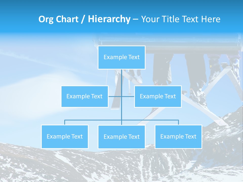Speed Snow Competition PowerPoint Template