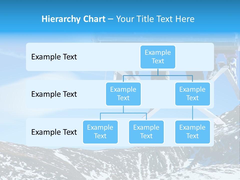 Speed Snow Competition PowerPoint Template