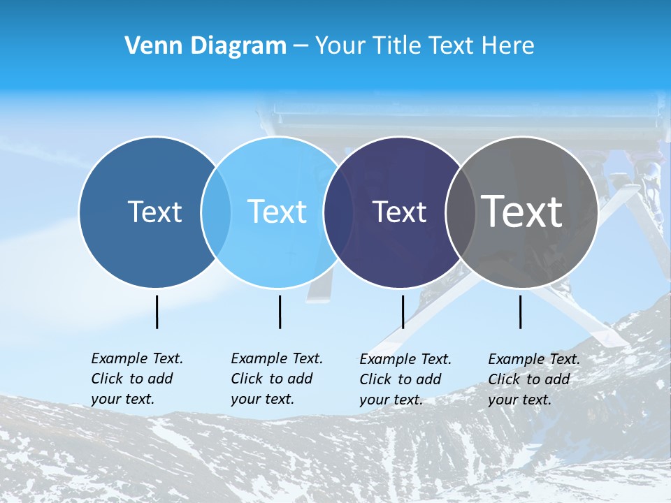 Speed Snow Competition PowerPoint Template