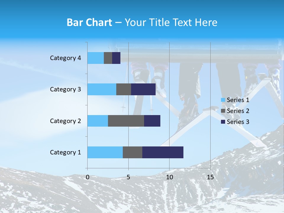 Speed Snow Competition PowerPoint Template