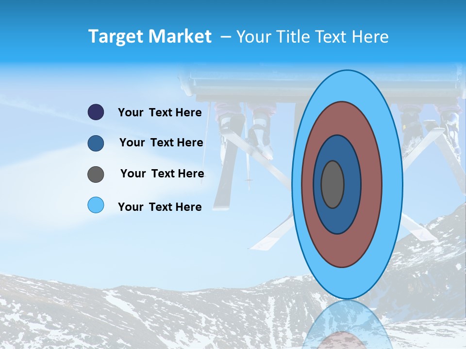 Speed Snow Competition PowerPoint Template