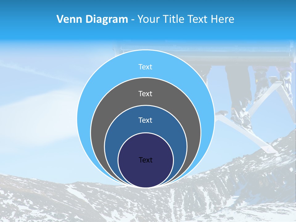 Speed Snow Competition PowerPoint Template