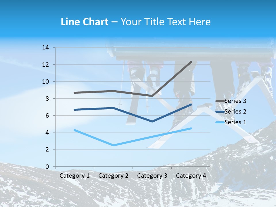Speed Snow Competition PowerPoint Template