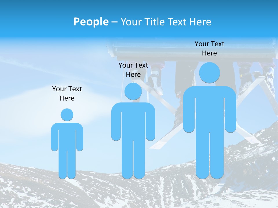 Speed Snow Competition PowerPoint Template