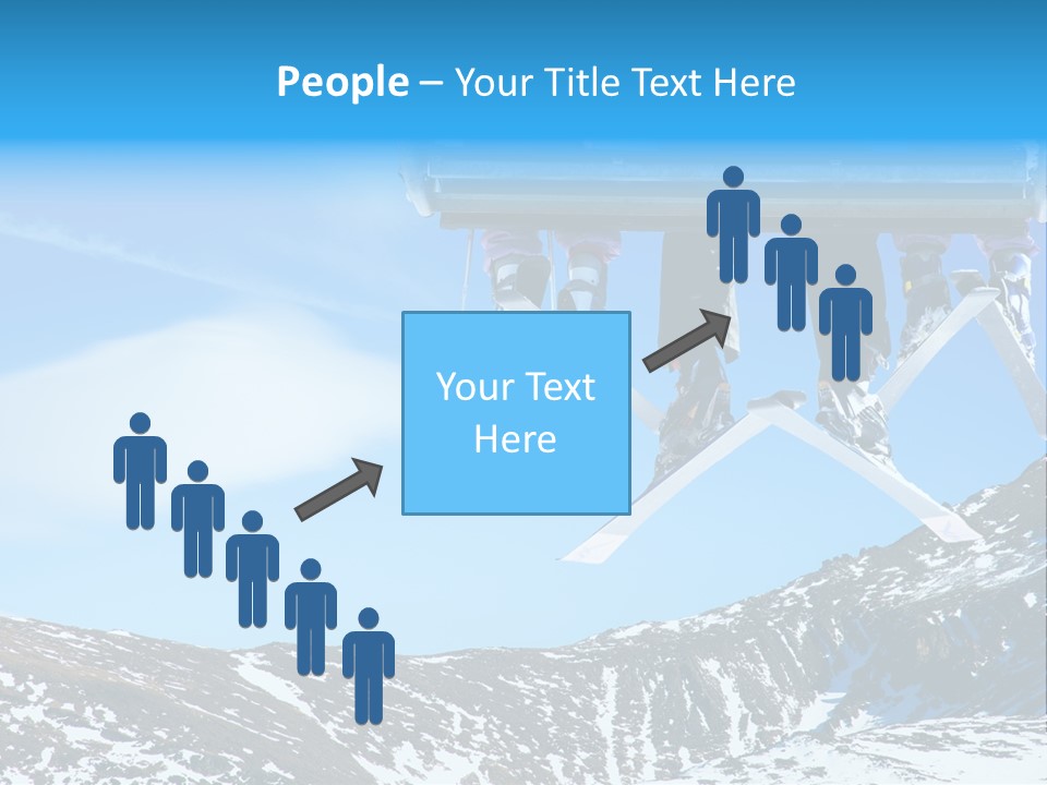 Speed Snow Competition PowerPoint Template