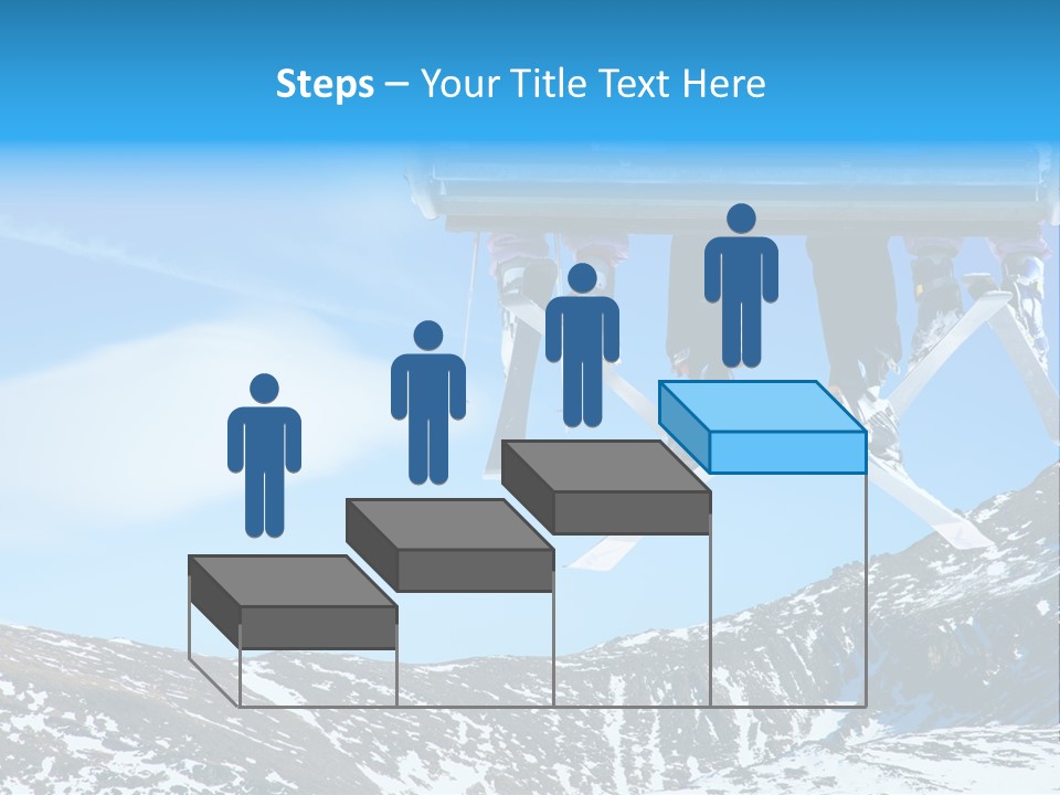 Speed Snow Competition PowerPoint Template