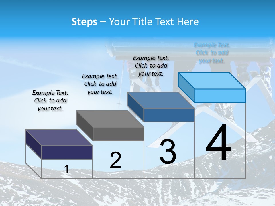 Speed Snow Competition PowerPoint Template