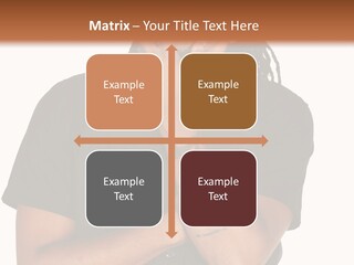 Concepts Sleeveless Dark PowerPoint Template