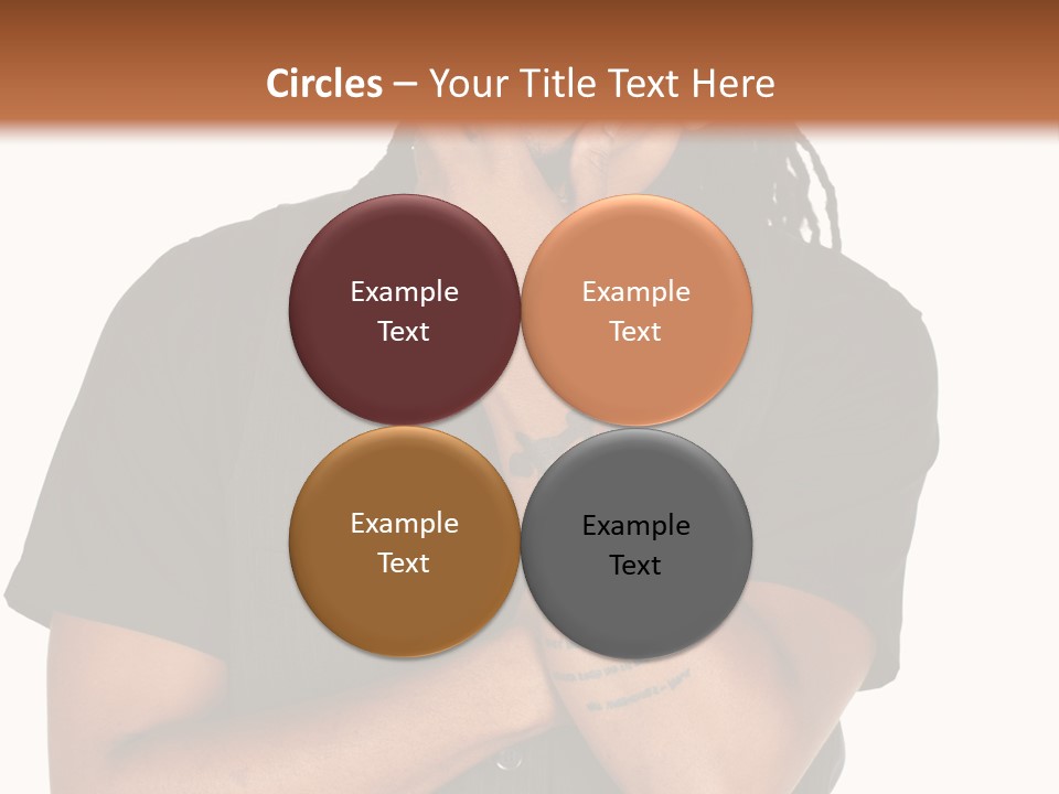 Concepts Sleeveless Dark PowerPoint Template