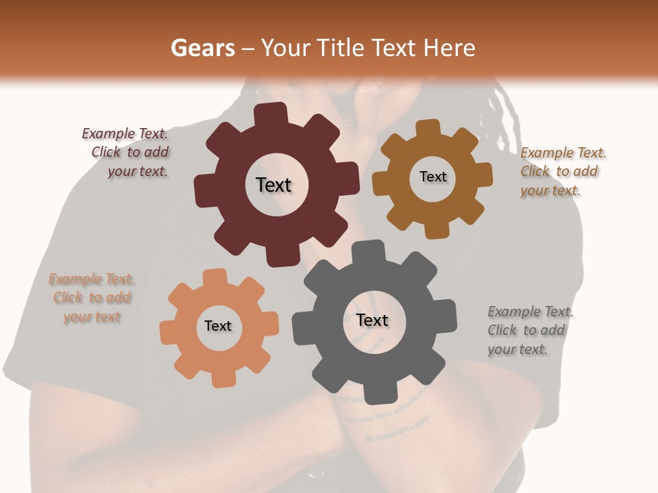 Concepts Sleeveless Dark PowerPoint Template