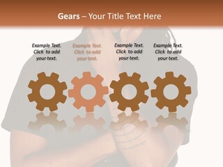 Concepts Sleeveless Dark PowerPoint Template