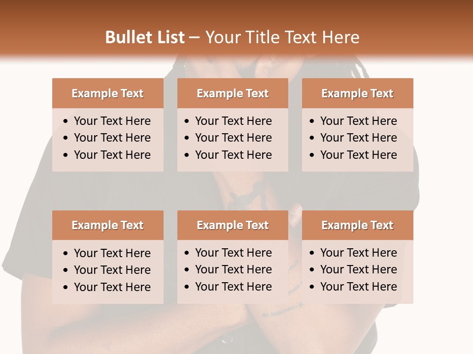 Concepts Sleeveless Dark PowerPoint Template