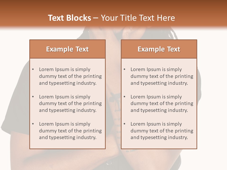 Concepts Sleeveless Dark PowerPoint Template