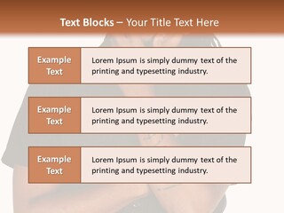 Concepts Sleeveless Dark PowerPoint Template