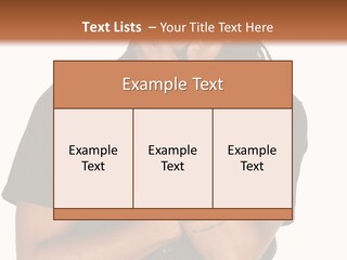 Concepts Sleeveless Dark PowerPoint Template