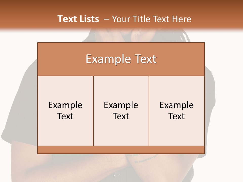 Concepts Sleeveless Dark PowerPoint Template