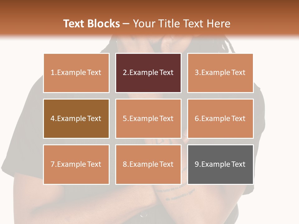 Concepts Sleeveless Dark PowerPoint Template