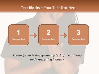 Concepts Sleeveless Dark PowerPoint Template