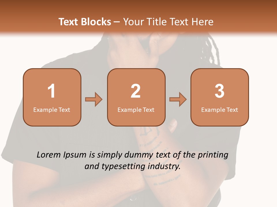 Concepts Sleeveless Dark PowerPoint Template