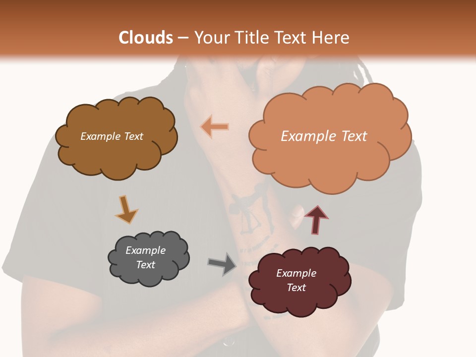 Concepts Sleeveless Dark PowerPoint Template