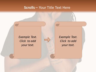 Concepts Sleeveless Dark PowerPoint Template
