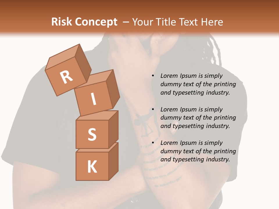 Concepts Sleeveless Dark PowerPoint Template