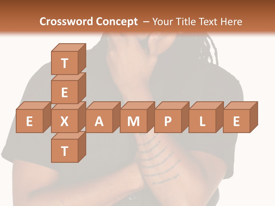 Concepts Sleeveless Dark PowerPoint Template