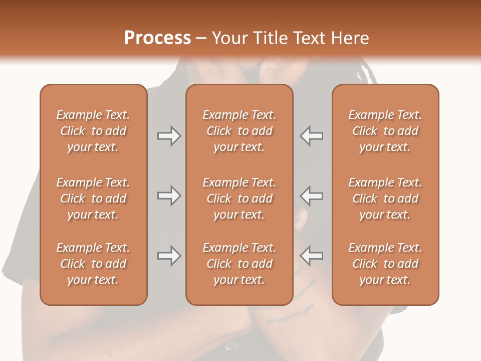 Concepts Sleeveless Dark PowerPoint Template