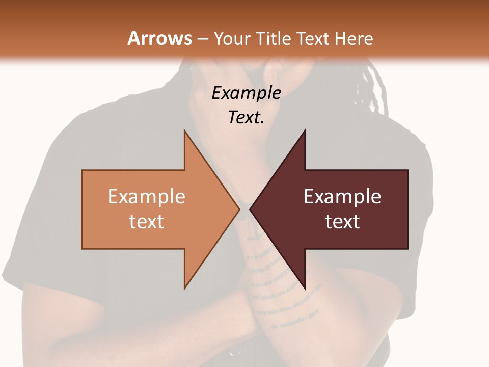 Concepts Sleeveless Dark PowerPoint Template