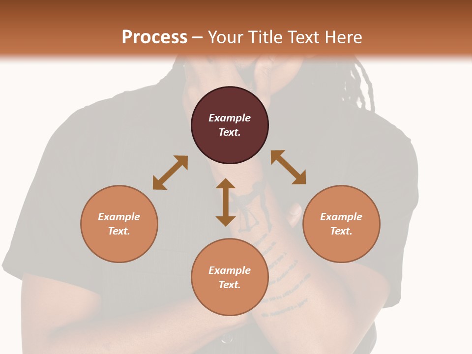 Concepts Sleeveless Dark PowerPoint Template