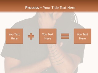 Concepts Sleeveless Dark PowerPoint Template