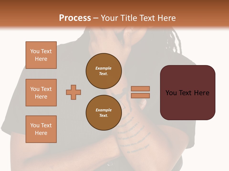 Concepts Sleeveless Dark PowerPoint Template