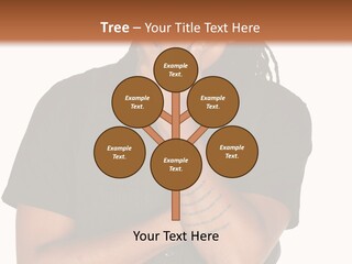 Concepts Sleeveless Dark PowerPoint Template