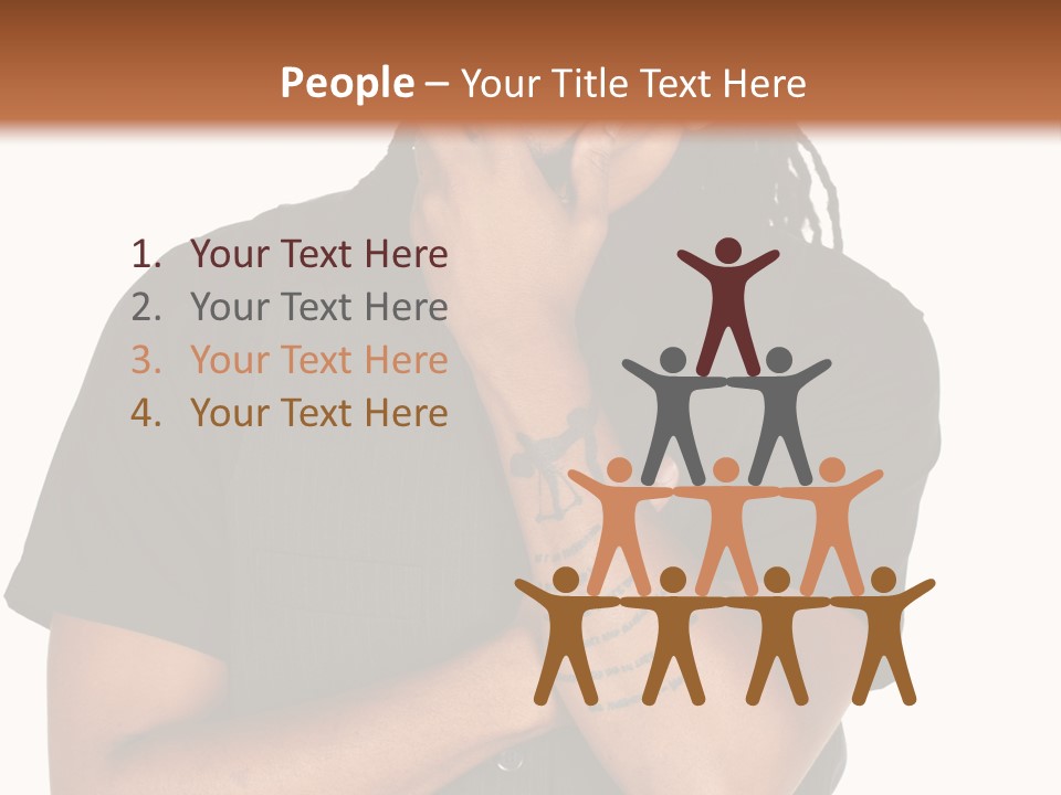 Concepts Sleeveless Dark PowerPoint Template