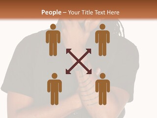 Concepts Sleeveless Dark PowerPoint Template