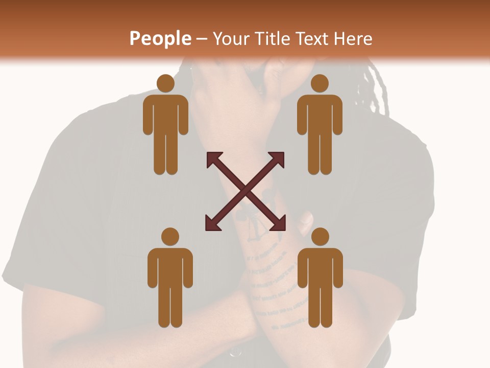 Concepts Sleeveless Dark PowerPoint Template