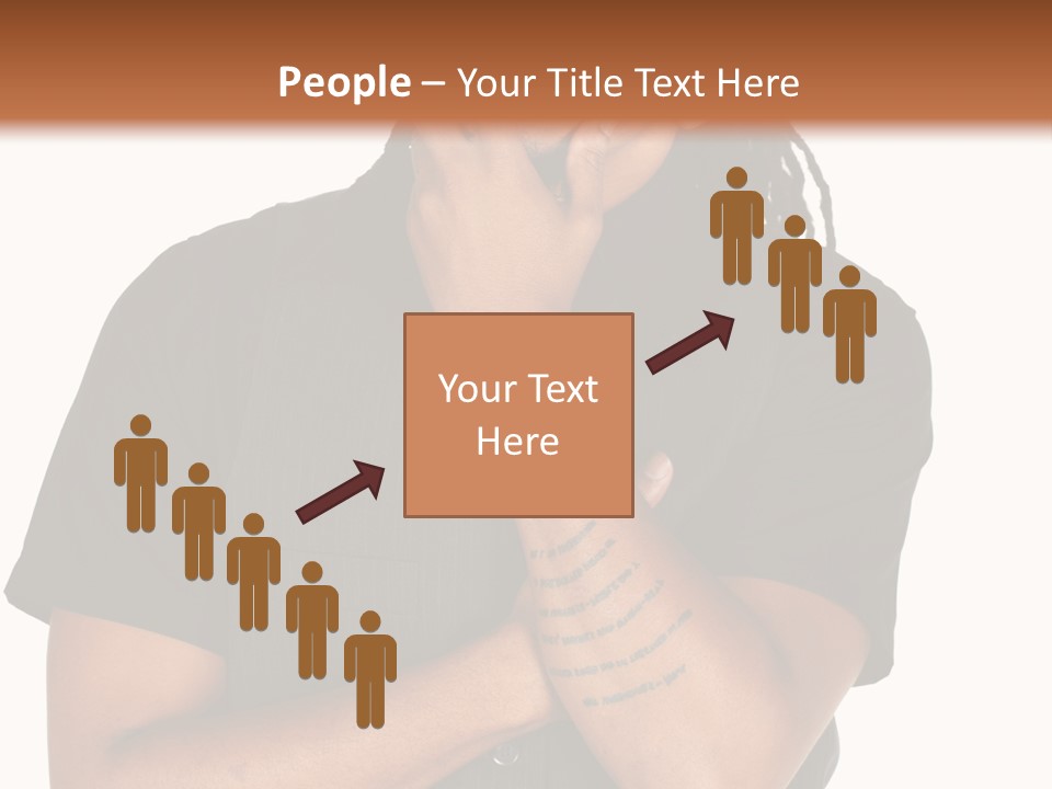 Concepts Sleeveless Dark PowerPoint Template