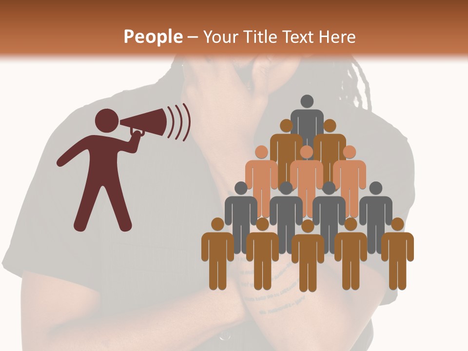 Concepts Sleeveless Dark PowerPoint Template