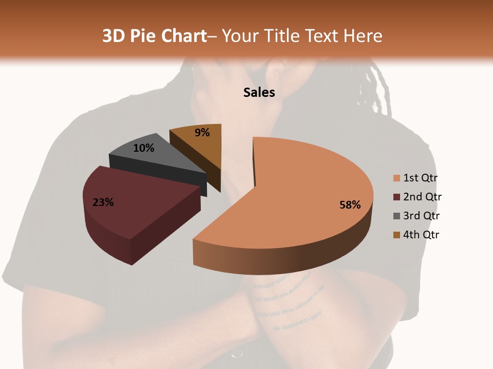 Concepts Sleeveless Dark PowerPoint Template