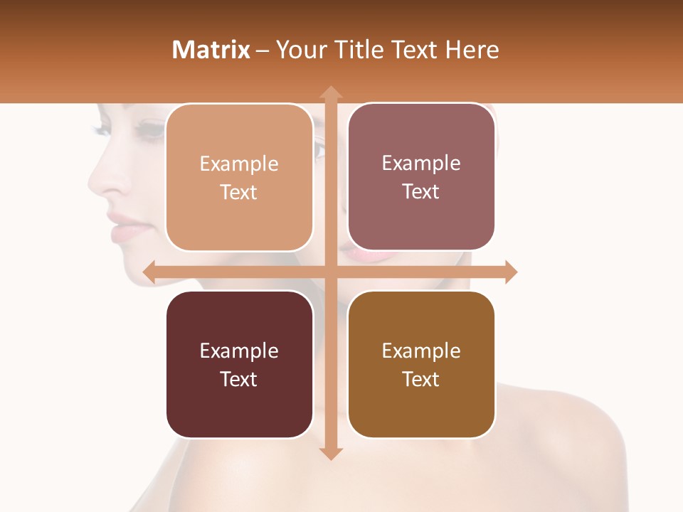 Looking Health Isolated PowerPoint Template