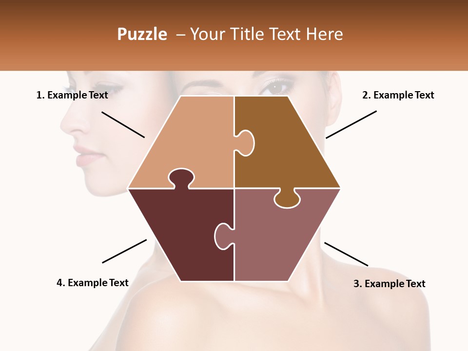 Looking Health Isolated PowerPoint Template